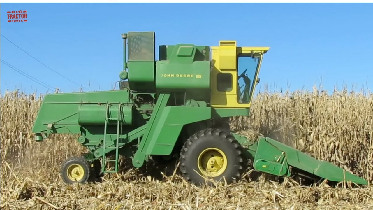 JOHN DEERE Combines Harvesting 1961-2021