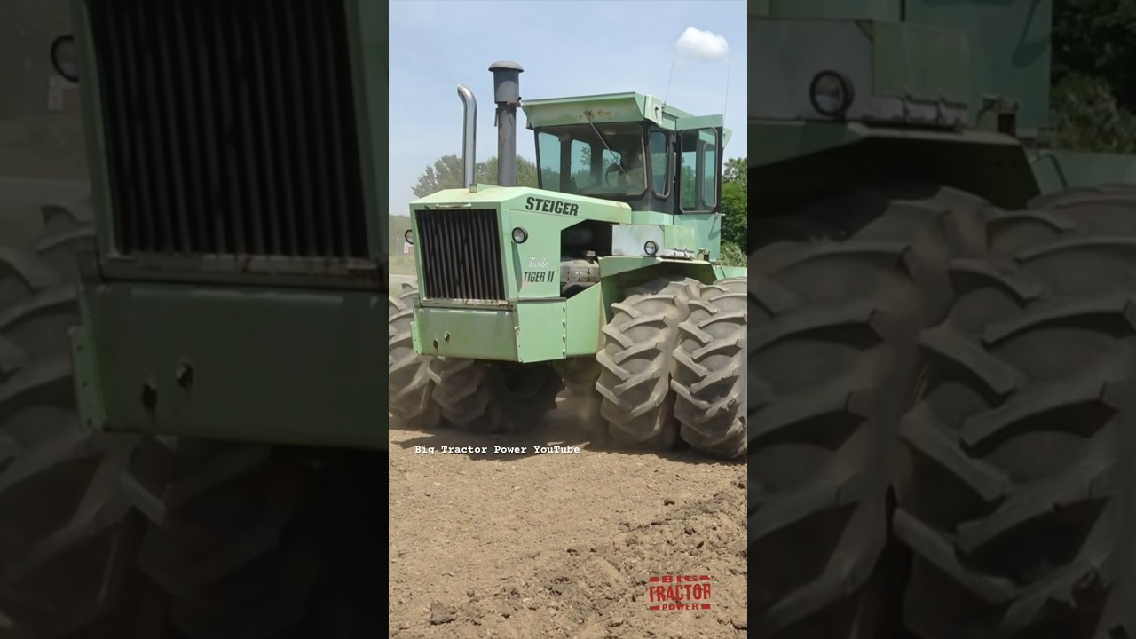 STEIGER Tiger Turbo II Tractor #bigtractorpower #caseih #steiger #tractor